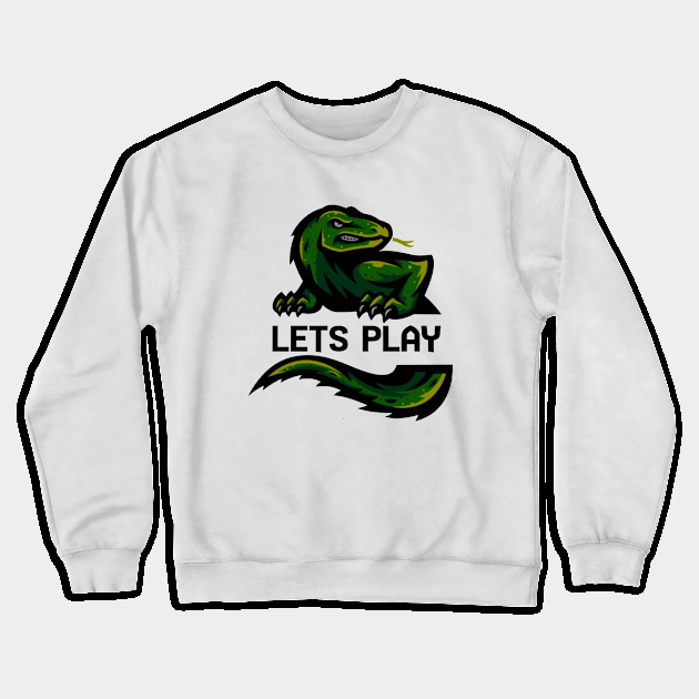 Let's play Crewneck Sweatshirt by Dorran